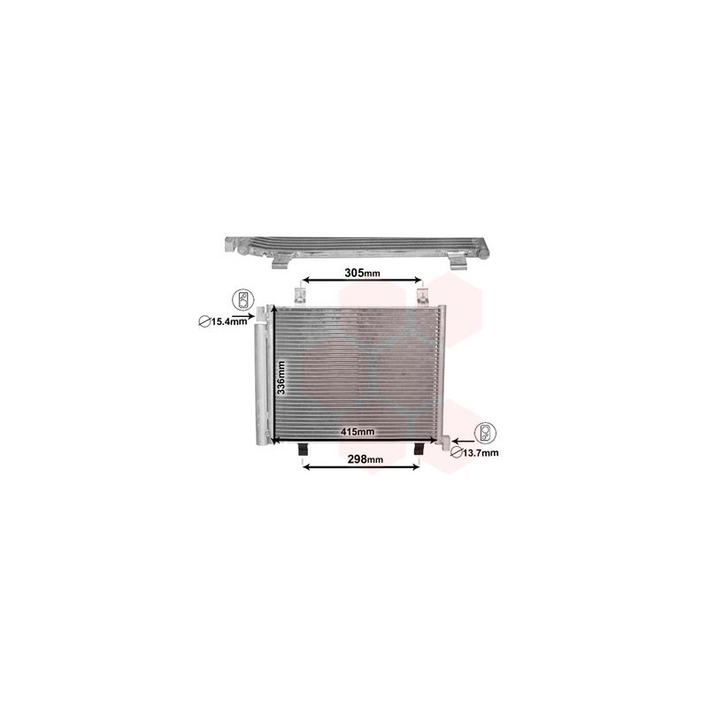 Condenseur avec bouteille