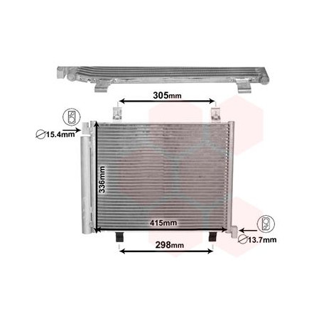 Condenseur avec bouteille