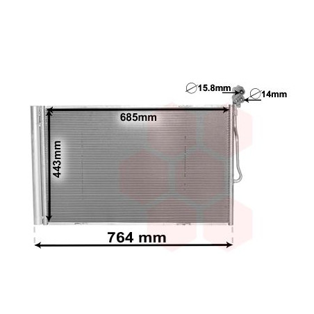 Condenseur avec bouteille