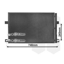 Condenseur avec bouteille