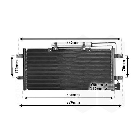 Condenseur avec bouteille