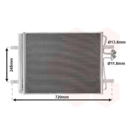 Condenseur avec bouteille