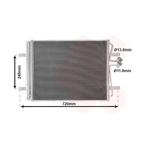 Condenseur avec bouteille