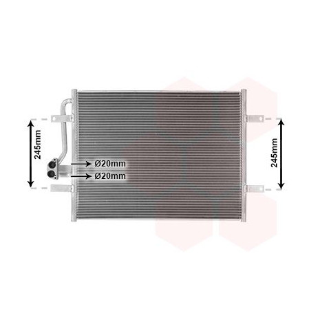 Condenseur avec bouteille