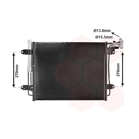 Condenseur avec bouteille