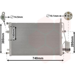 Condenseur avec bouteille