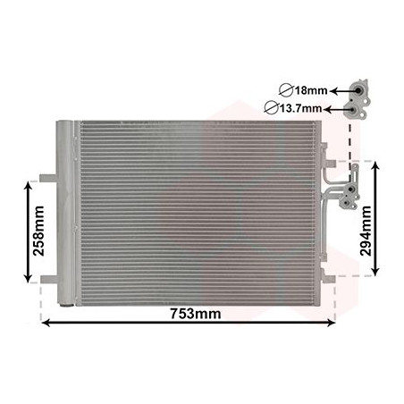 Condenseur avec bouteille