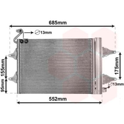 Condenseur avec bouteille