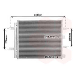 Condenseur avec bouteille