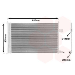 Condenseur avec bouteille