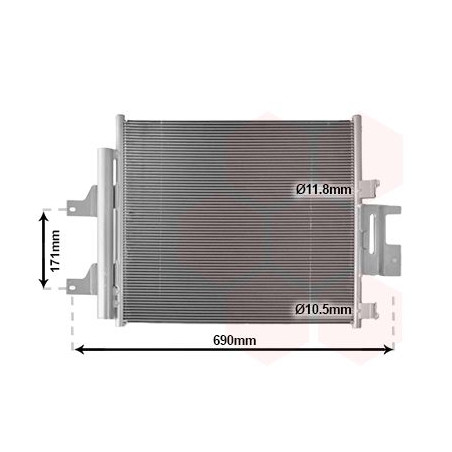 Condenseur avec bouteille