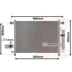 Condenseur avec bouteille