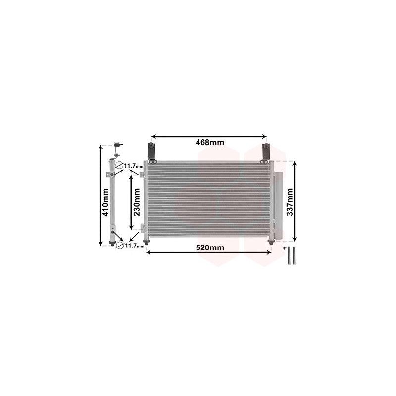 Condenseur avec bouteille