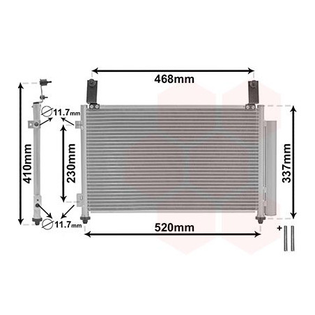 Condenseur avec bouteille