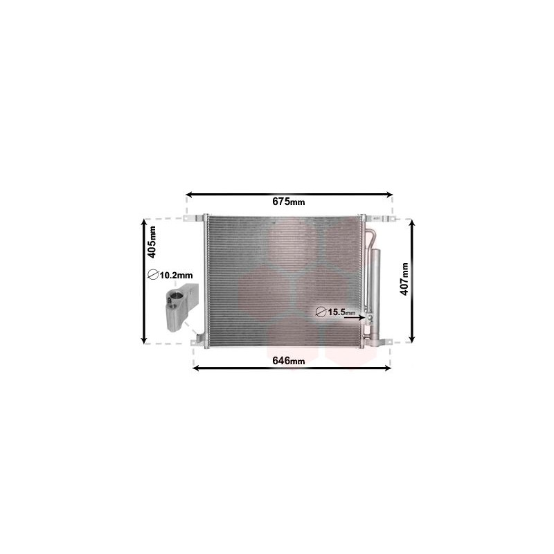 Condenseur avec bouteille
