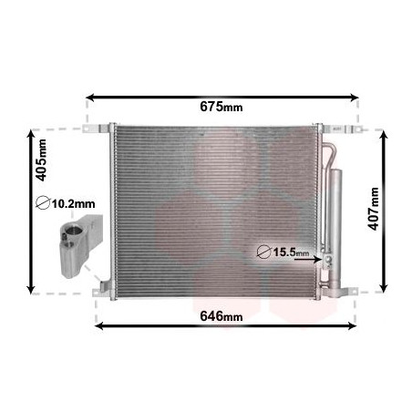 Condenseur avec bouteille