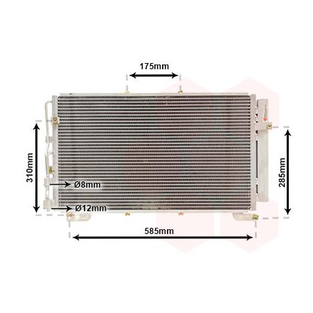Condenseur avec bouteille