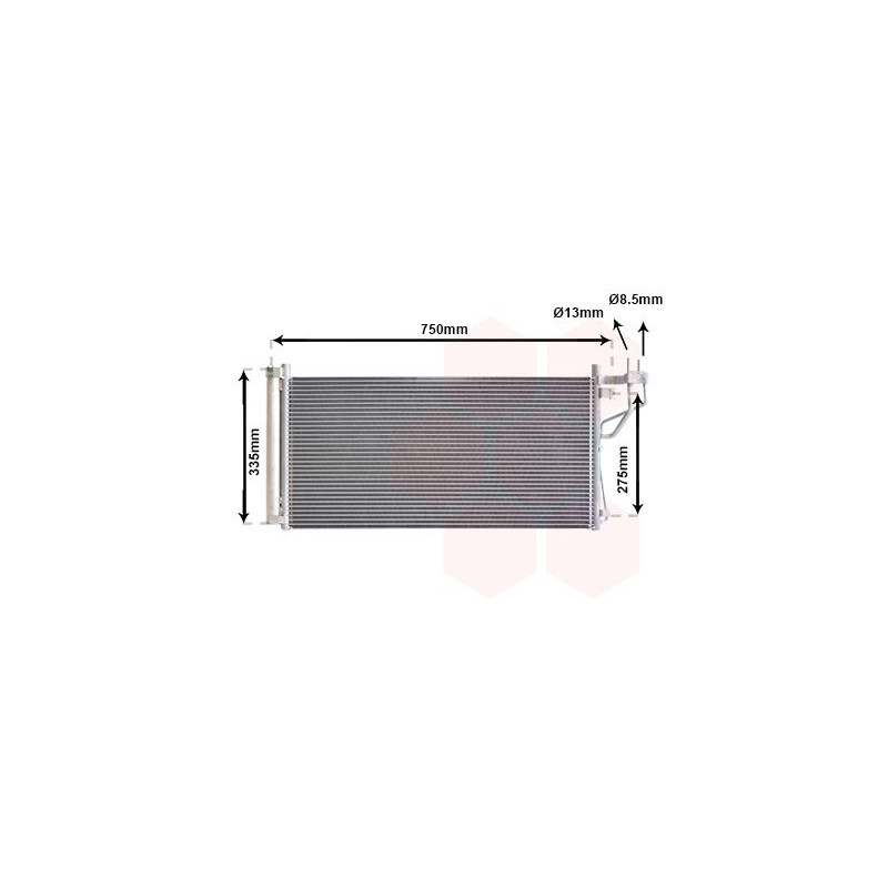 Condenseur avec bouteille