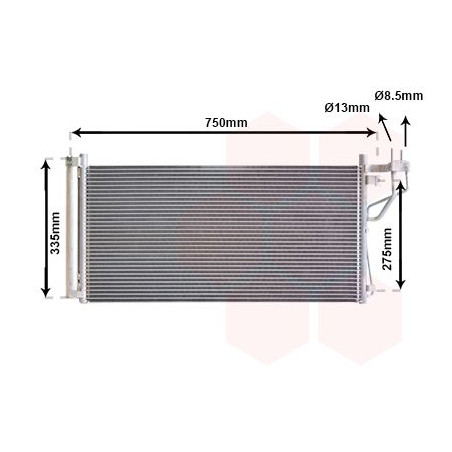 Condenseur avec bouteille