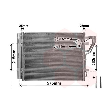 Condenseur avec bouteille