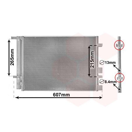 Condenseur avec bouteille