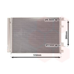 Condenseur avec bouteille