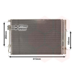 Condenseur avec bouteille