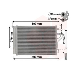 Condenseur avec bouteille