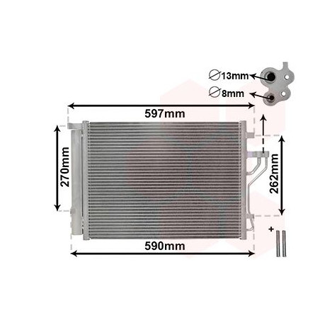 Condenseur avec bouteille