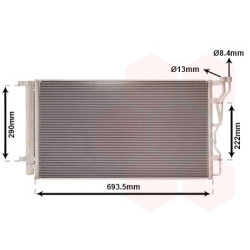 Condenseur avec bouteille