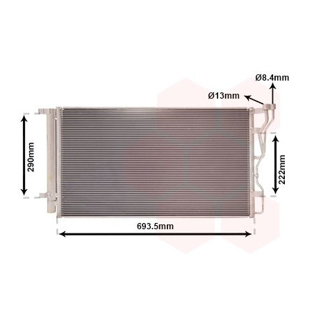 Condenseur avec bouteille