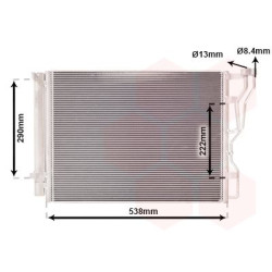 Condenseur avec bouteille
