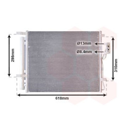 Condenseur avec bouteille