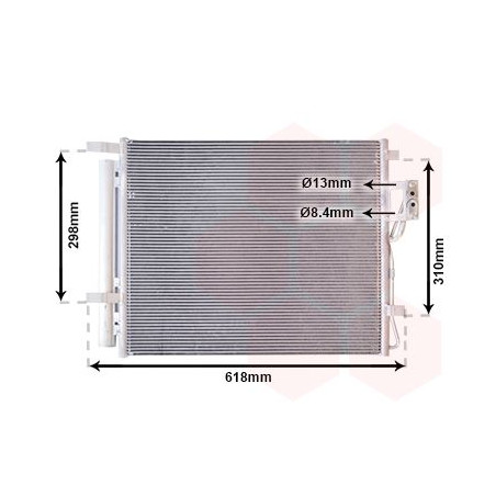Condenseur avec bouteille