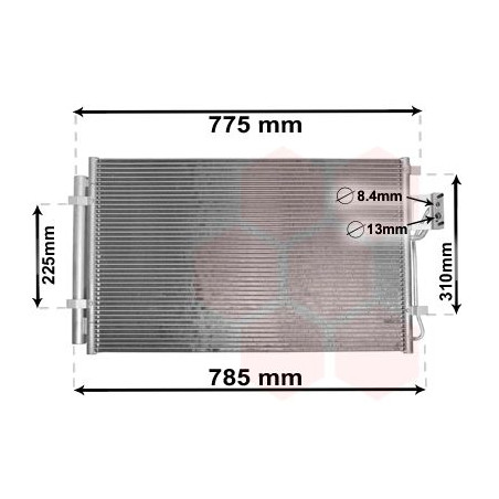 Condenseur avec bouteille