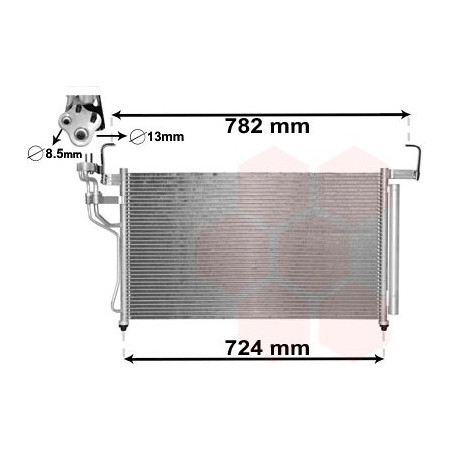Condenseur avec bouteille