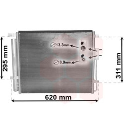Condenseur avec bouteille