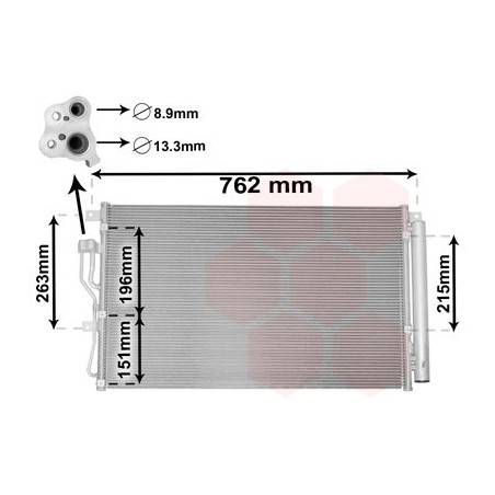 Condenseur avec bouteille