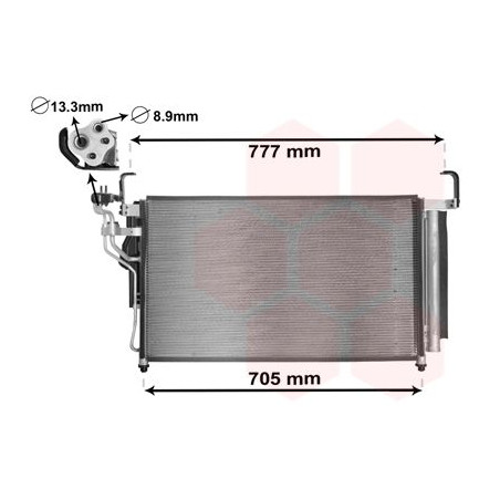 Condenseur avec bouteille