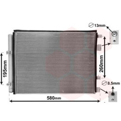 Condenseur avec bouteille