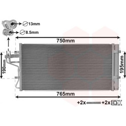 Condenseur avec bouteille