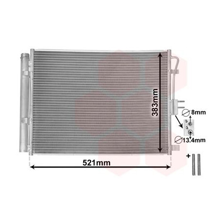 Condenseur avec bouteille