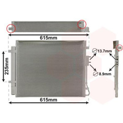 Condenseur avec bouteille