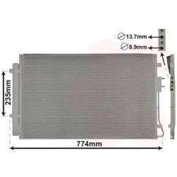 Condenseur avec bouteille