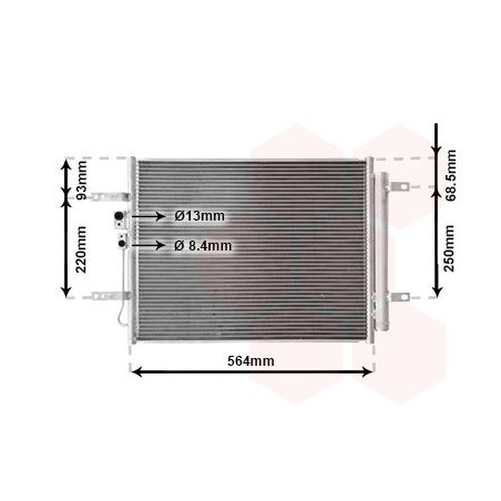 Condenseur avec bouteille