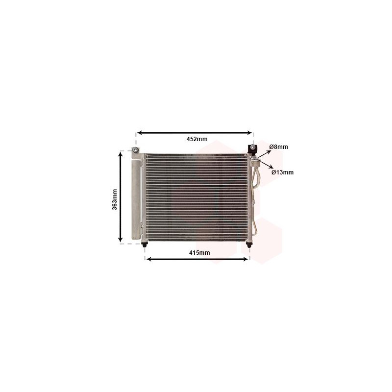 Condenseur avec bouteille
