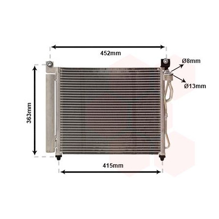Condenseur avec bouteille