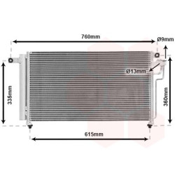 Condenseur avec bouteille