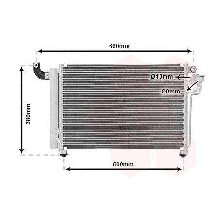 Condenseur avec bouteille