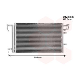 Condenseur avec bouteille